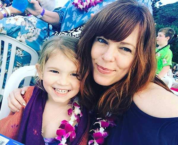 Amy Bruni with her daughter, Charlotte