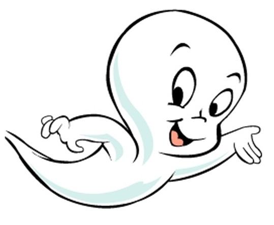Casper is a friendly, pleasant ghost