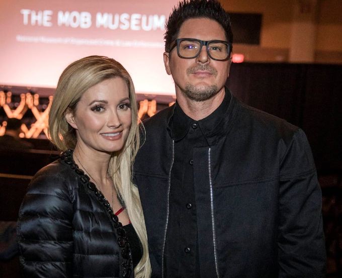 Zak Bagans with his Ex-girlfriend, Holly Maddison