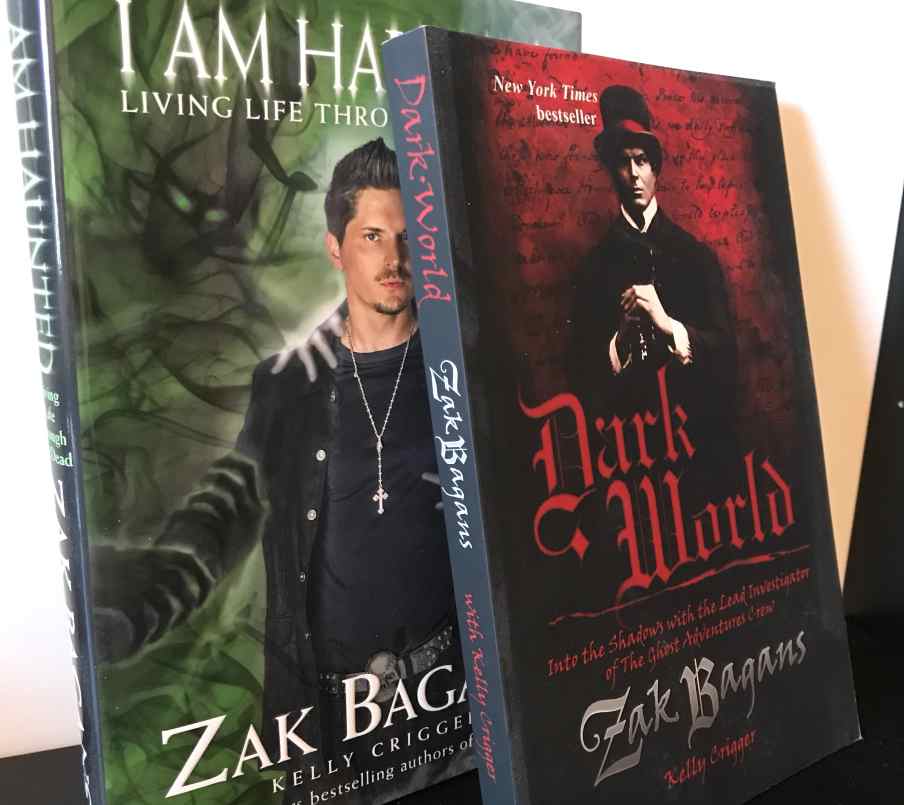 Zak Bagnas wrote books about ghosts