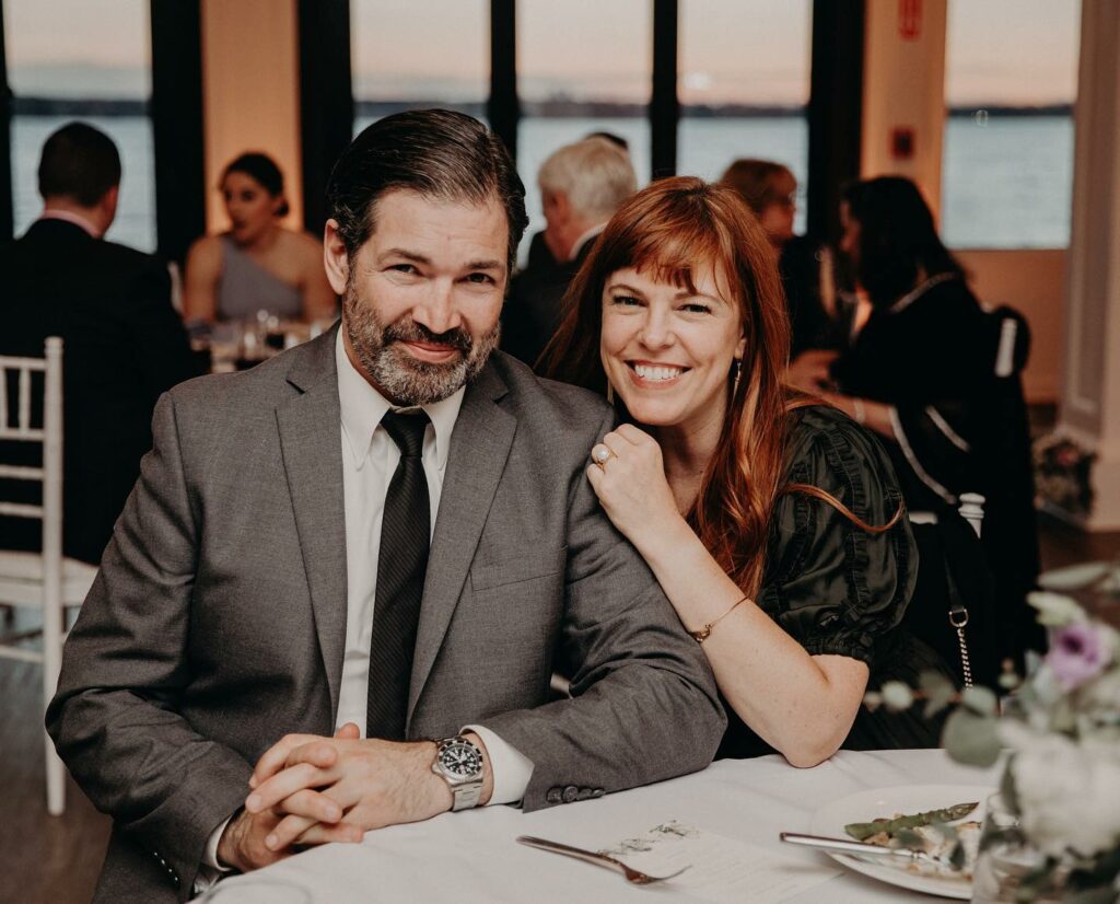 Image of Amy Bruni with her husband Jimmy